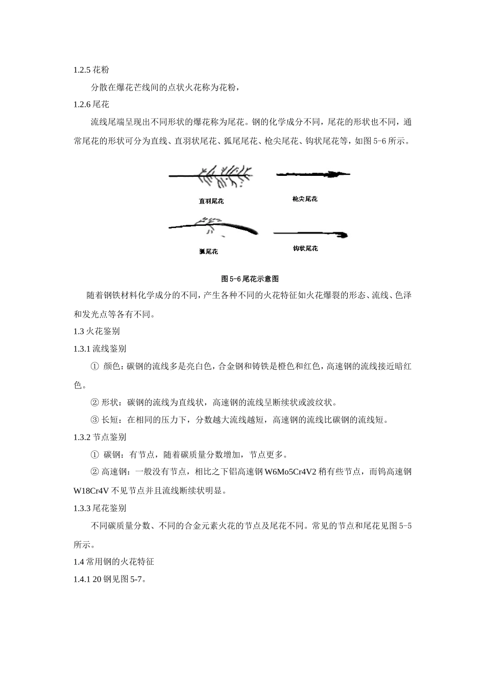 用火花法鉴别材料_第3页