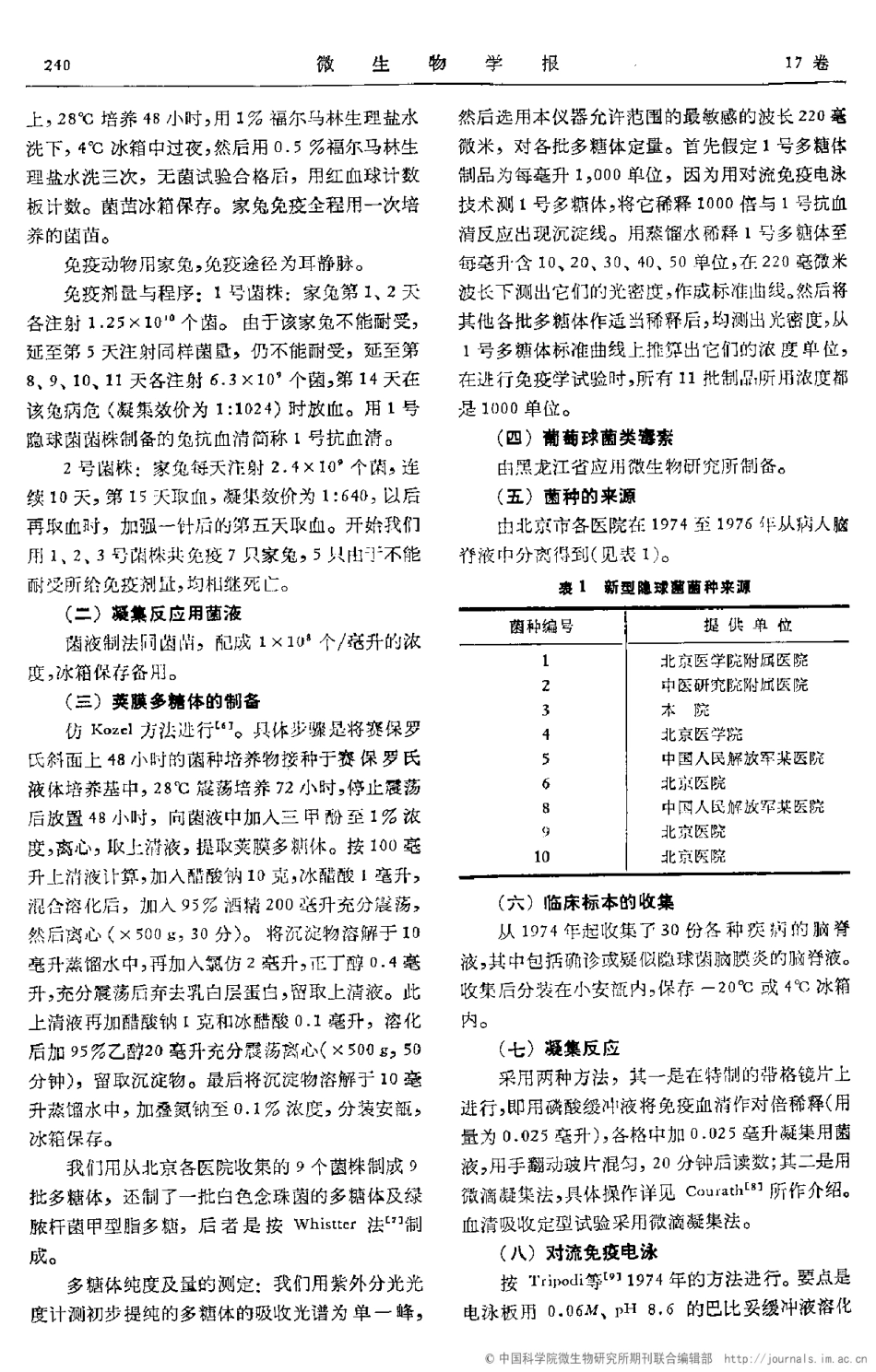 用免疫学方法检测脑脊液中抗原诊断隐球菌脑膜炎_第2页
