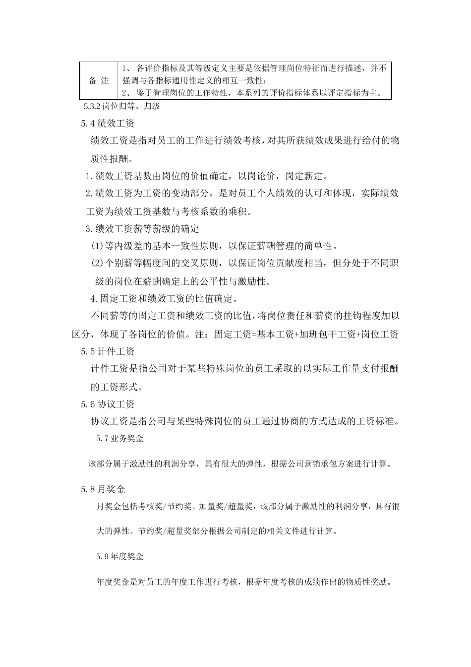 物流部薪酬管理制度_第3页