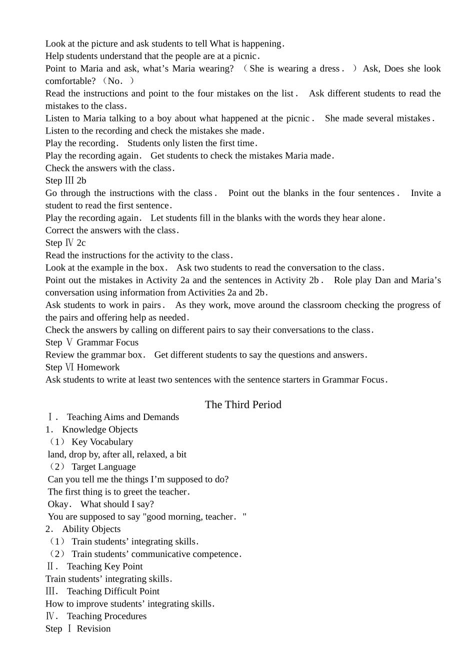 九年级英语 Unit 12 You’ re supposed to shake hands  人教新目标版_第3页