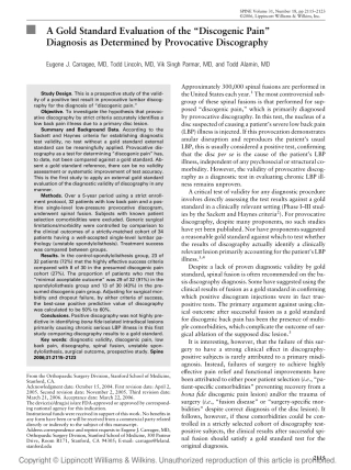 炎性腰痛诊断标准