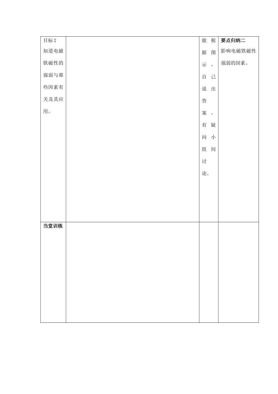 九年级物理全册 17.2 电流的磁场（第2课时）教案 （新版）沪科版-（新版）沪科版初中九年级全册物理教案_第3页