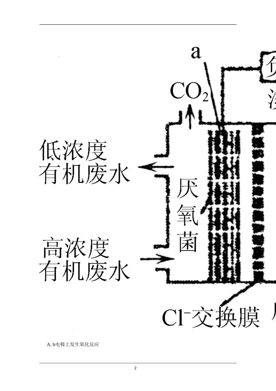 浙江省温州市五校2016届高三上学期开学第一次考试化学试题 Word版含答案_第2页