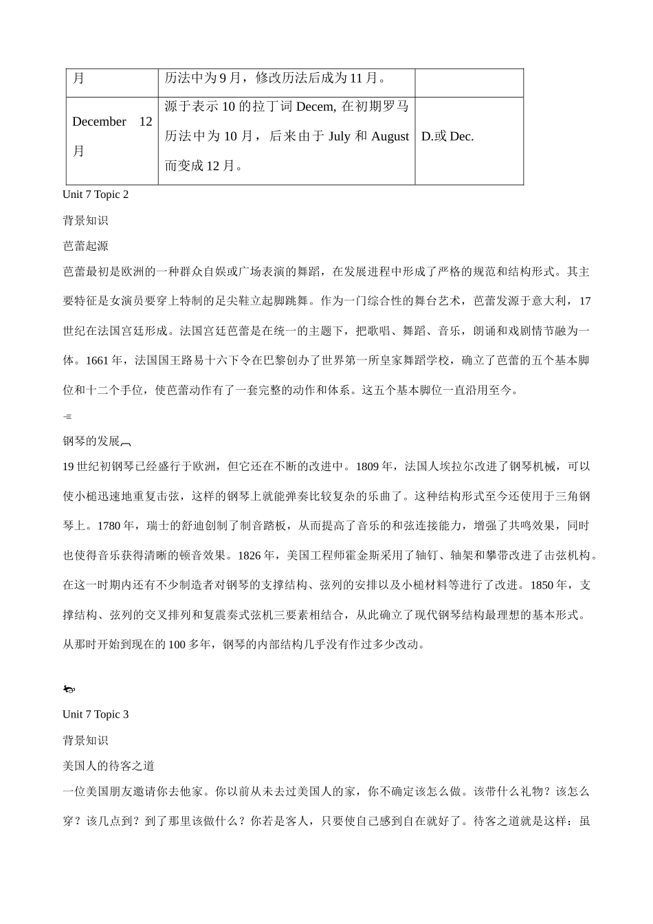 七年级英语Unit 7 背景知识仁爱版_第2页