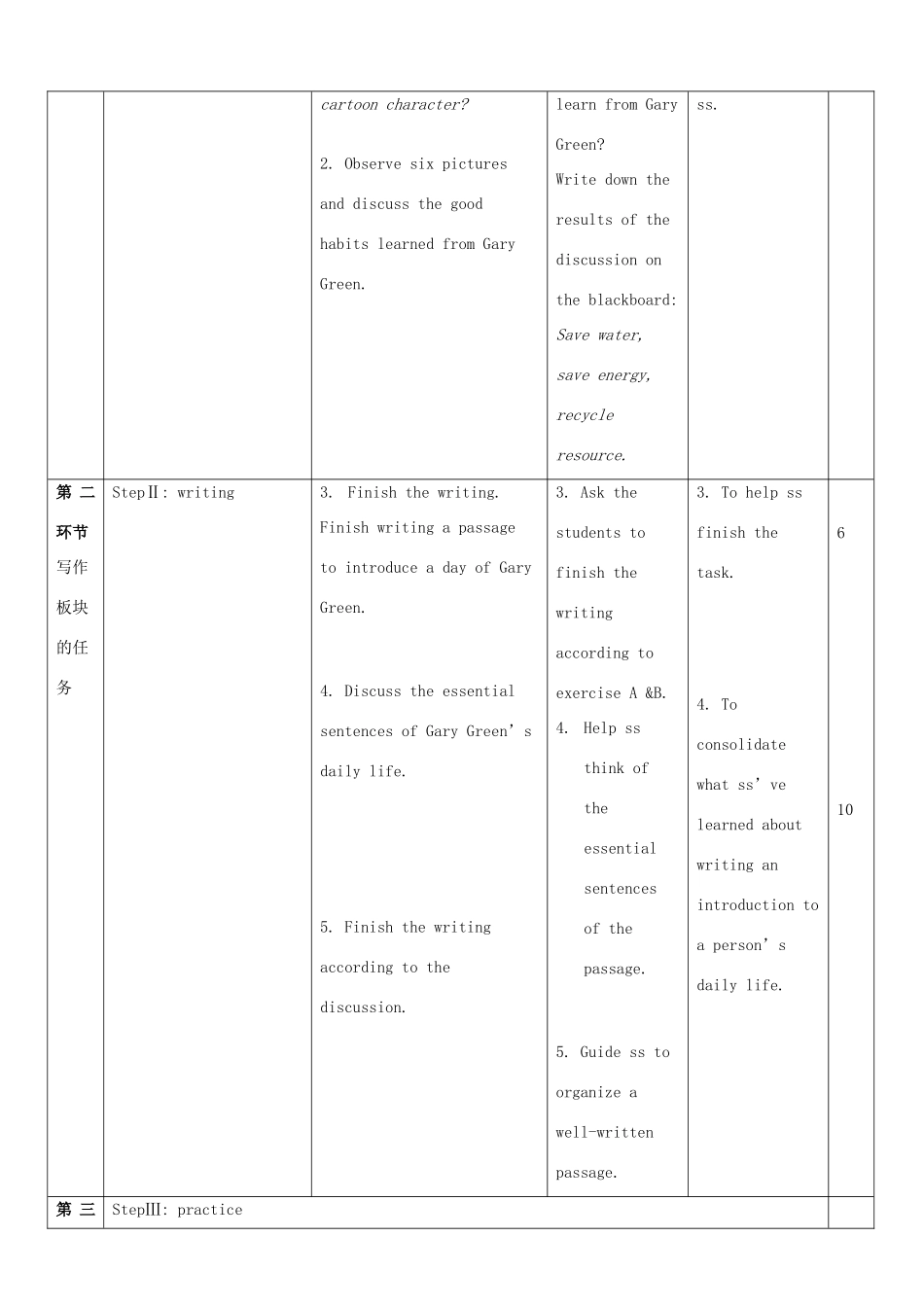 九年级英语下册 Module 2 Environmental problems Unit 3 The environment教案6 牛津深圳版-牛津深圳版初中九年级下册英语教案_第2页