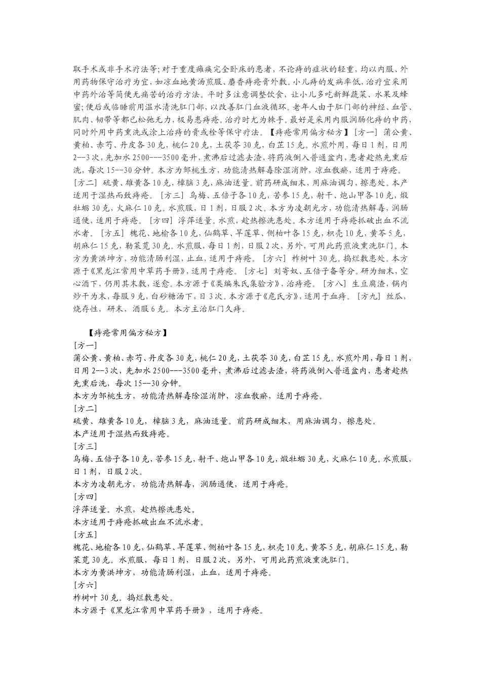 治痔疮经典偏方_第3页