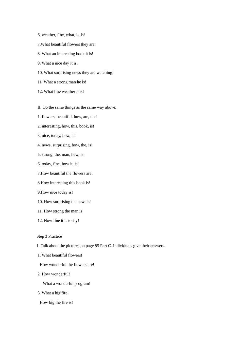 七年级英语下册：Unit 5 Abilities Grammar教案（译林牛津版）_第3页