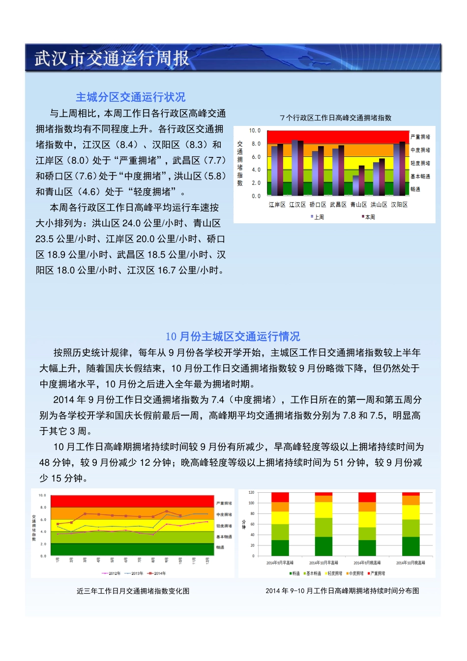 武汉市交通运行周报-131期_第3页