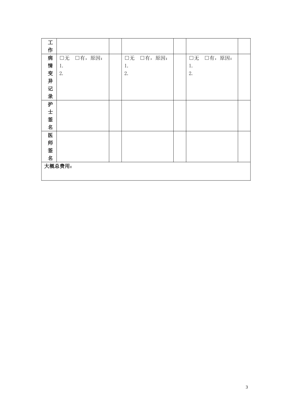 椎基底动脉供血不足临床路径单_第3页