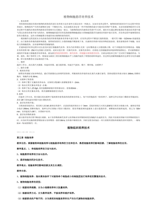 植物细胞悬浮培养技术