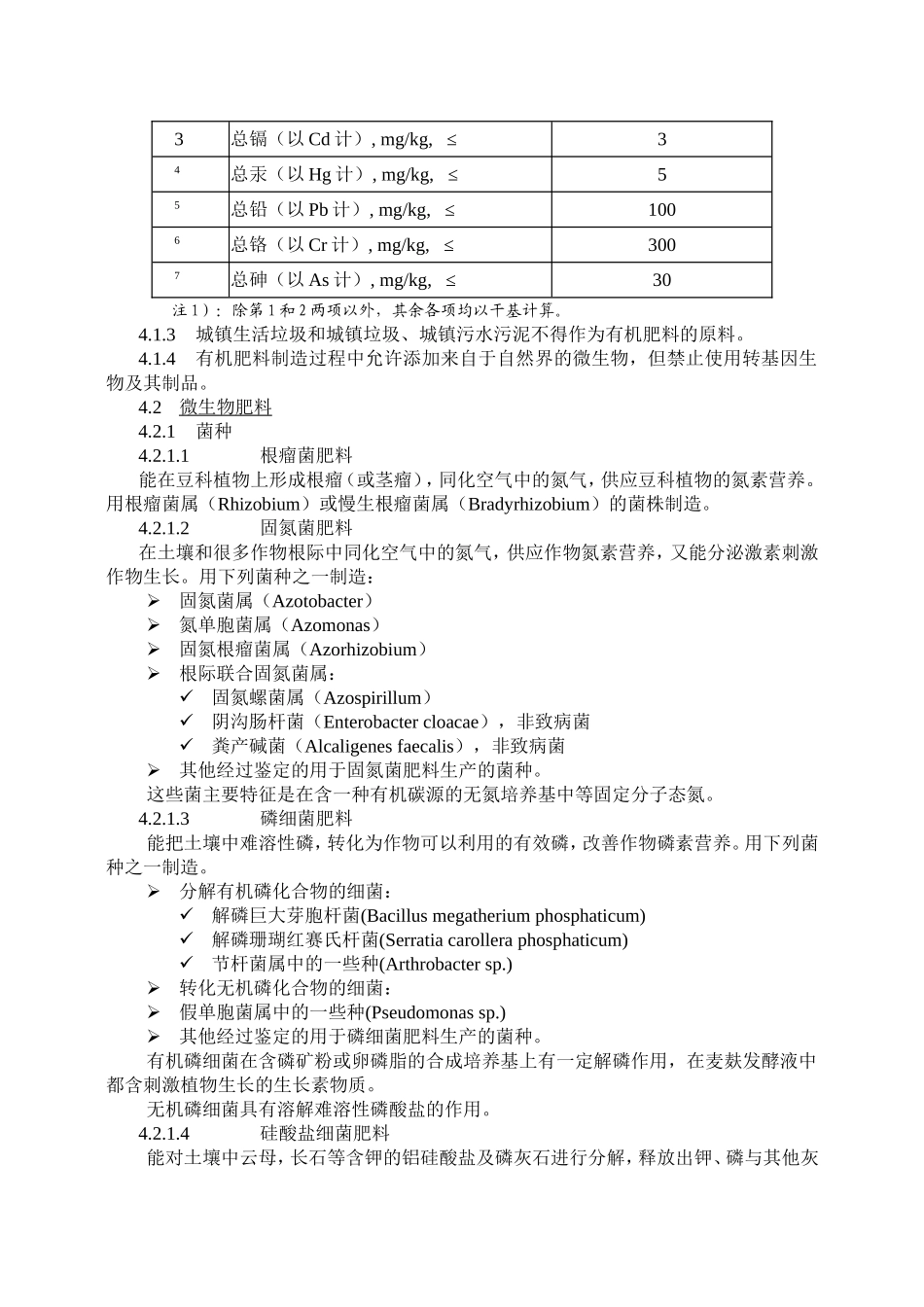 有机产品投入品认证规范(肥料)_第3页