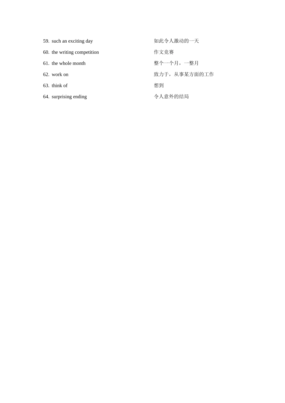 九年级英语9A Unit4 词组 牛津版_第3页