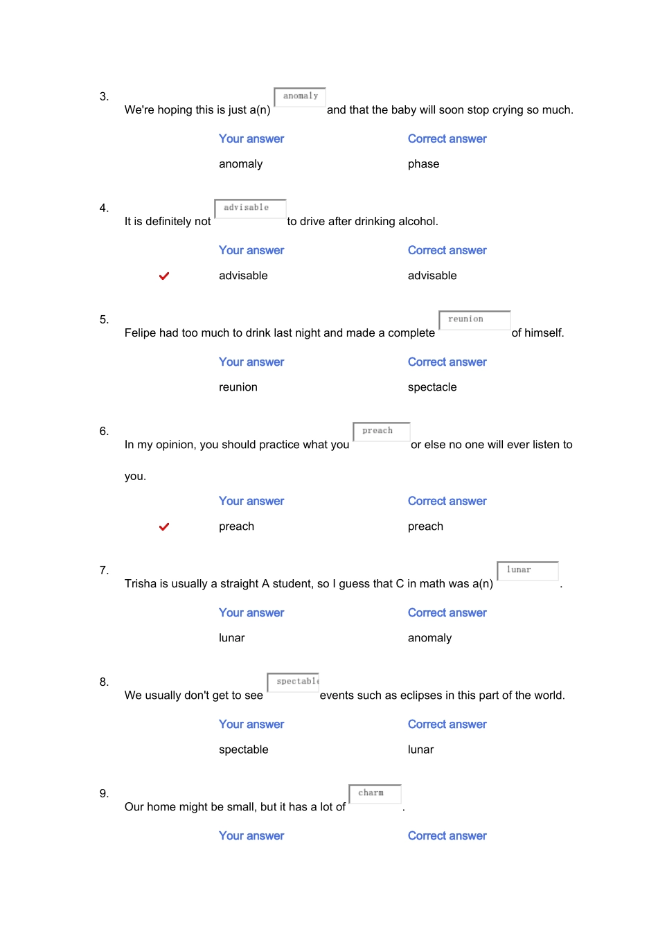 新标准大学英语综合教程单元测试第8单元答案_第2页