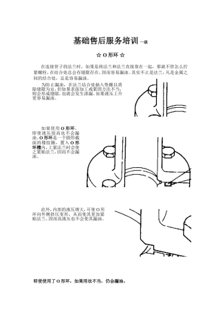 挖掘机维修基础