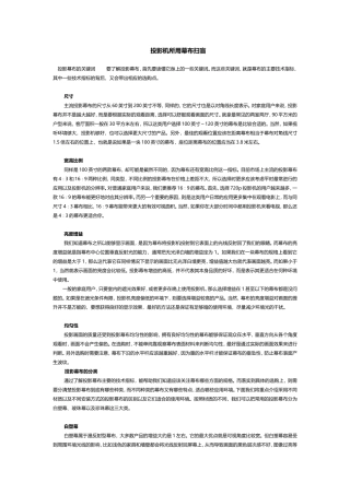 投影机所用幕布扫盲