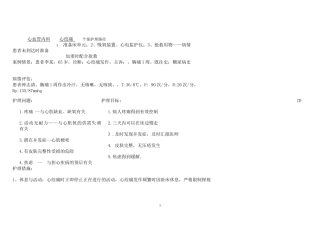 心梗临床护理路径