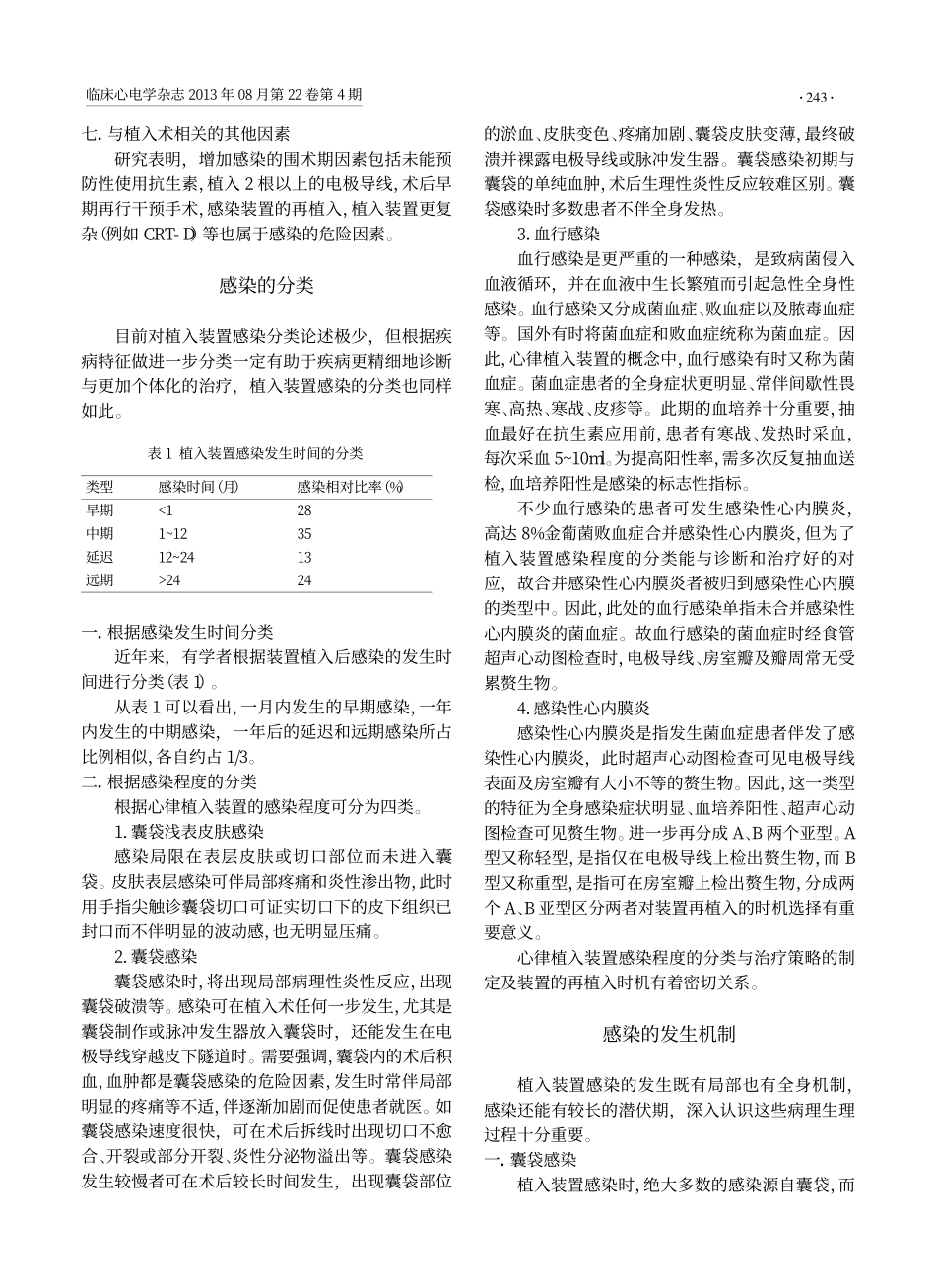 心律植入装置感染与处理的中国专家共识_第3页