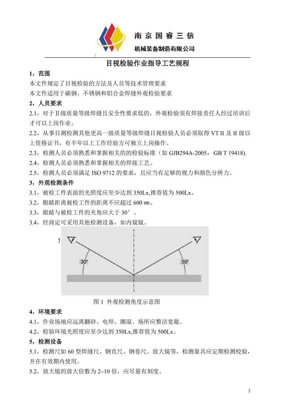 外观检验工艺规程_第2页