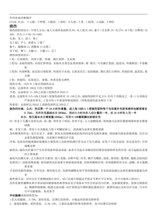 外科疾病(全科中级重点)