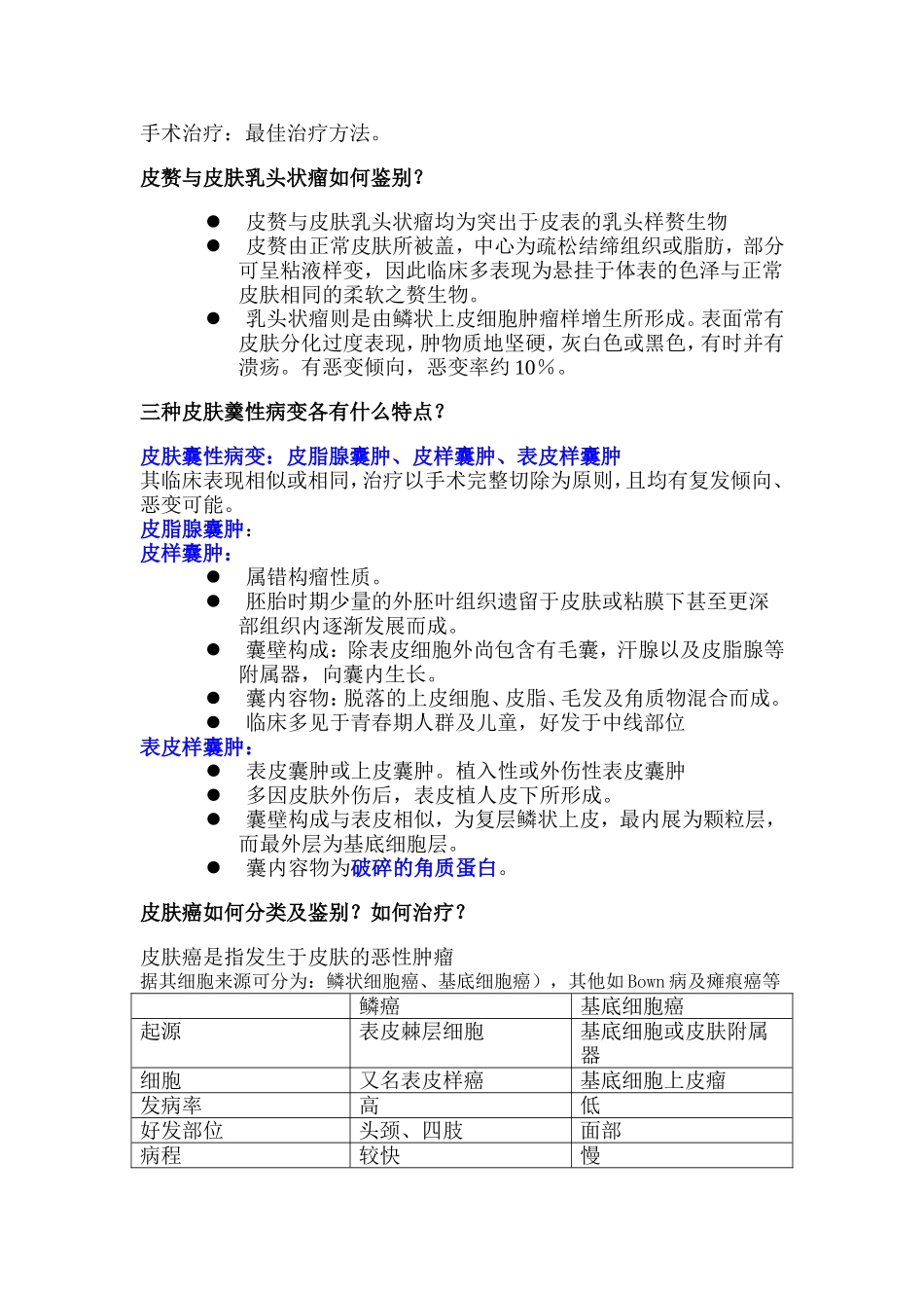 外科常见体表肿瘤和瘫痕_第2页