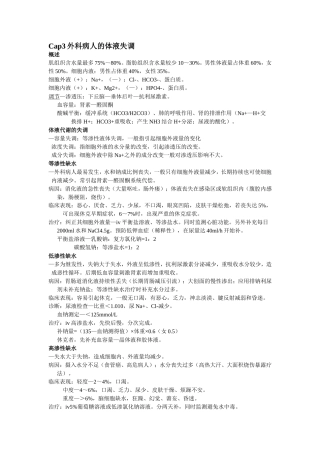 外科学读书笔记
