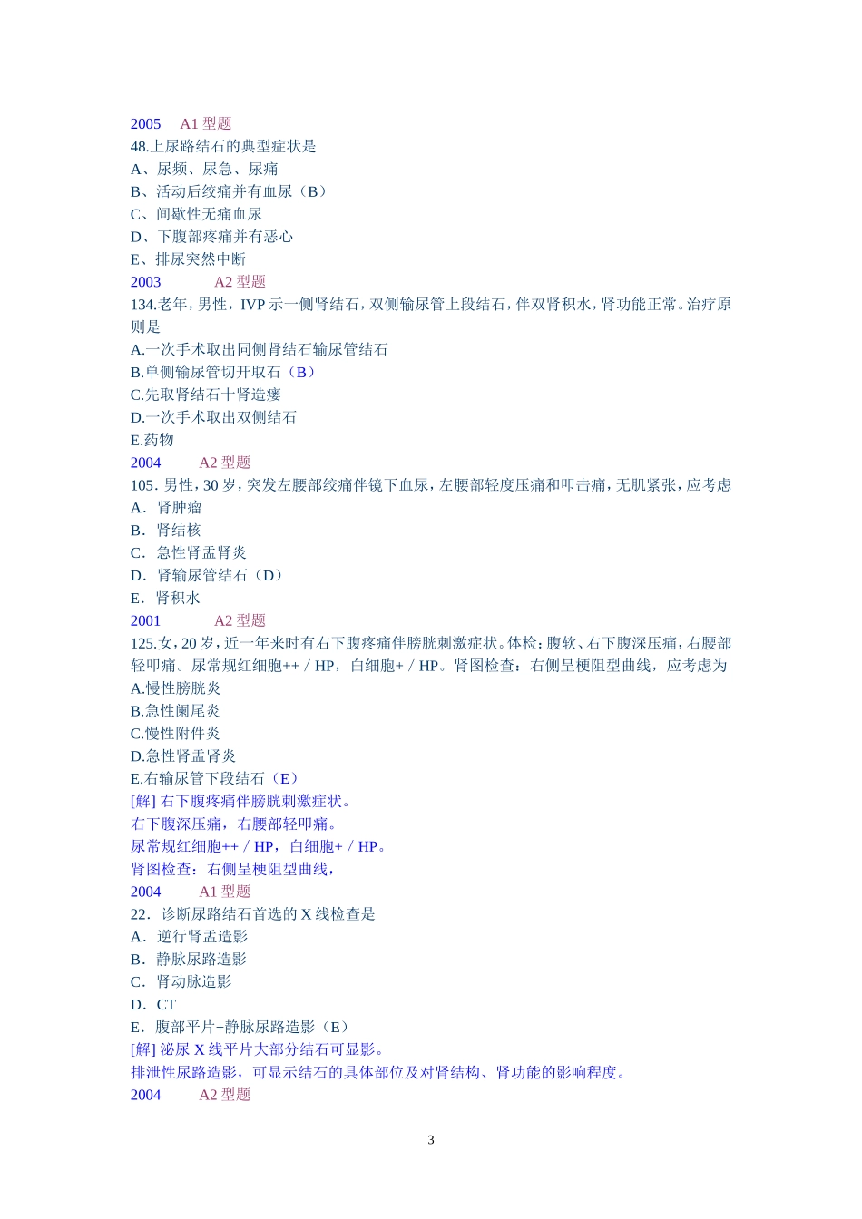 外科学_泌尿外科_笔记_第3页