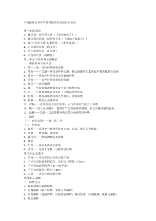 外科学20页