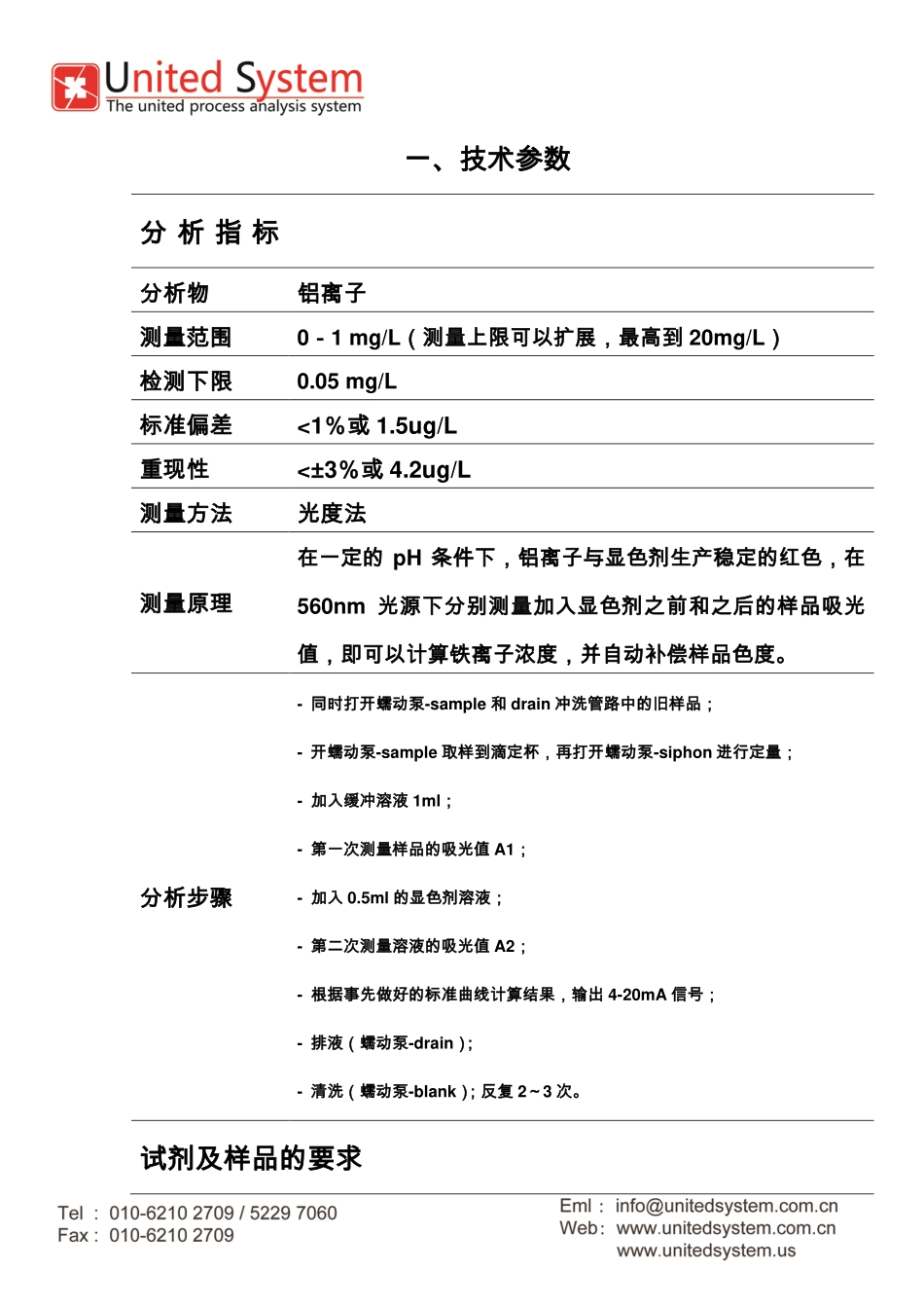 在线铝离子分析方案_第2页