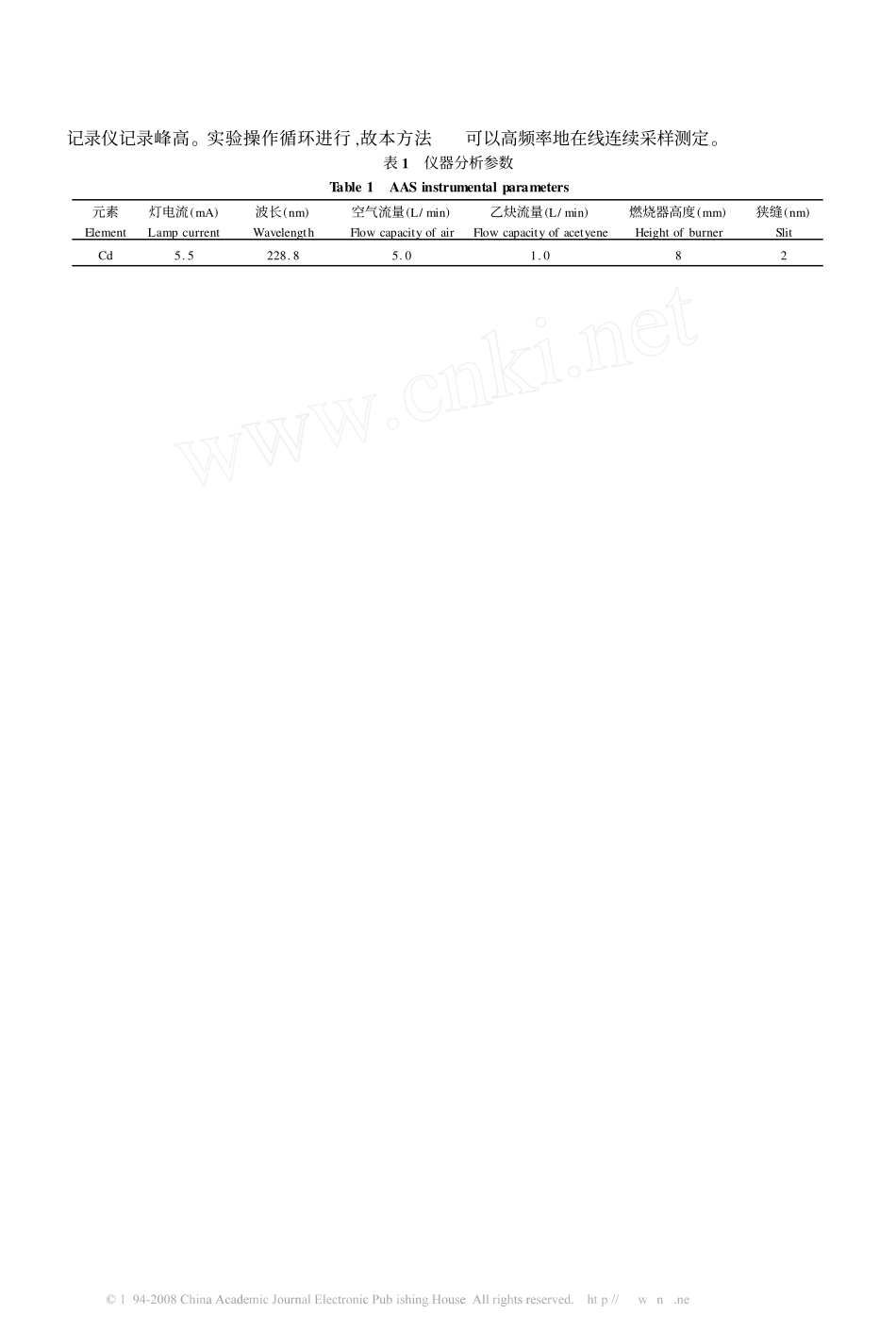 在线富集-导数火焰原子吸收光谱法测定环境水样中镉_第2页
