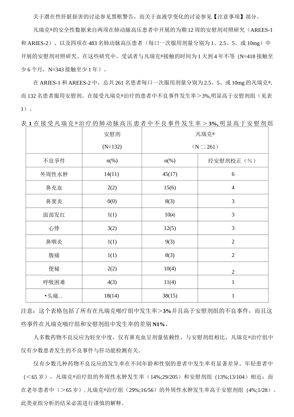 安立生坦片说明书_第3页