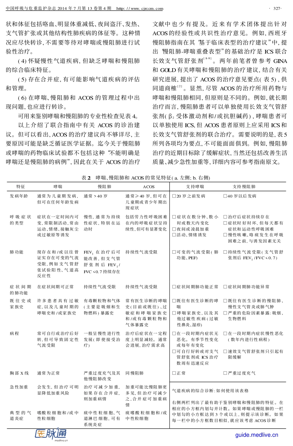 哮喘-慢阻肺重叠综合征指南解读[1]_第3页