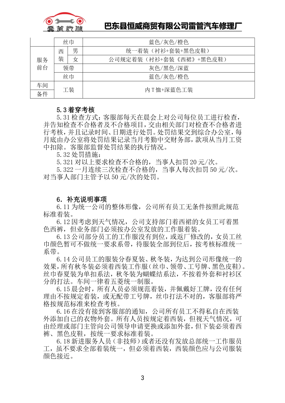 员工着装规范_第3页