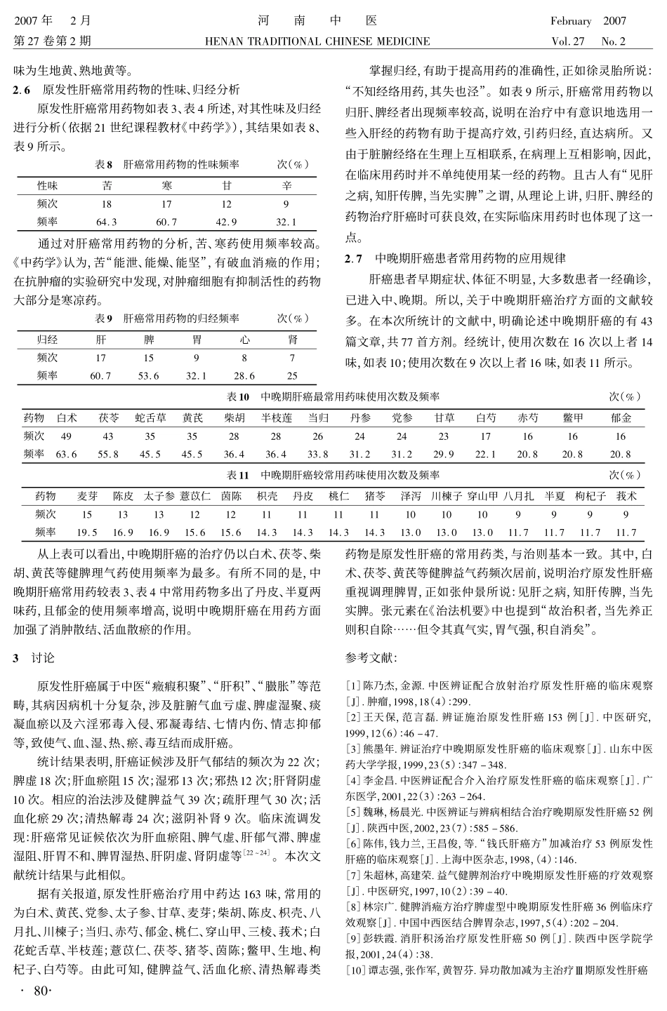 原发性肝癌的辨证论治进展_第3页