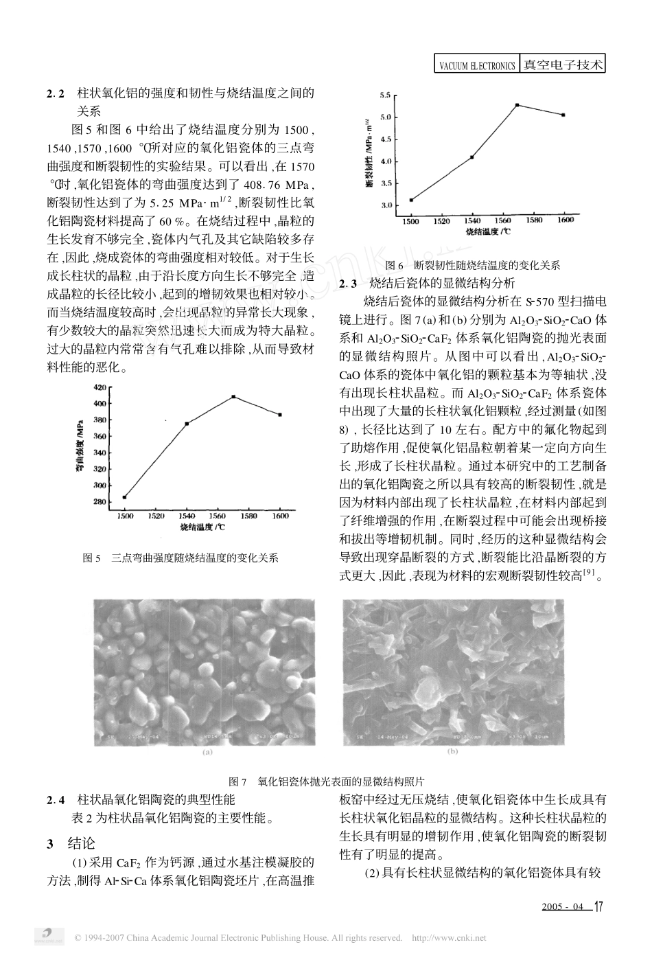 原位生长柱状晶氧化铝陶瓷材料的制备_第3页