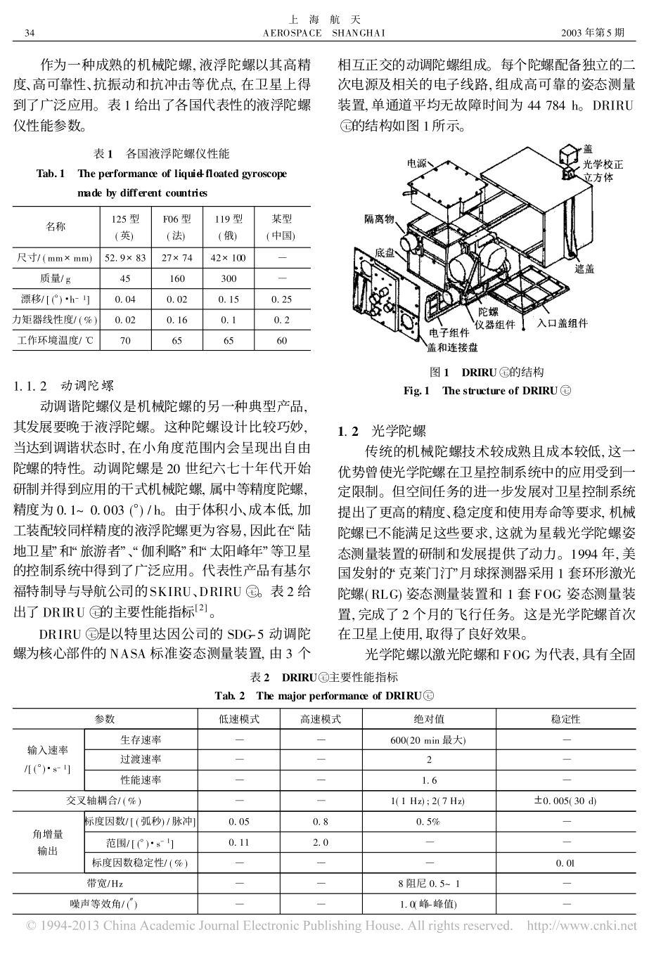 卫星惯性姿态敏感器技术_刘付成_第2页