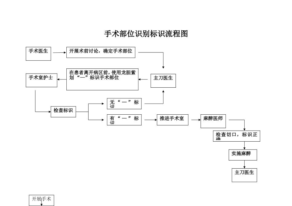 医院患者手术部位体表标识制度执行登记表_第3页