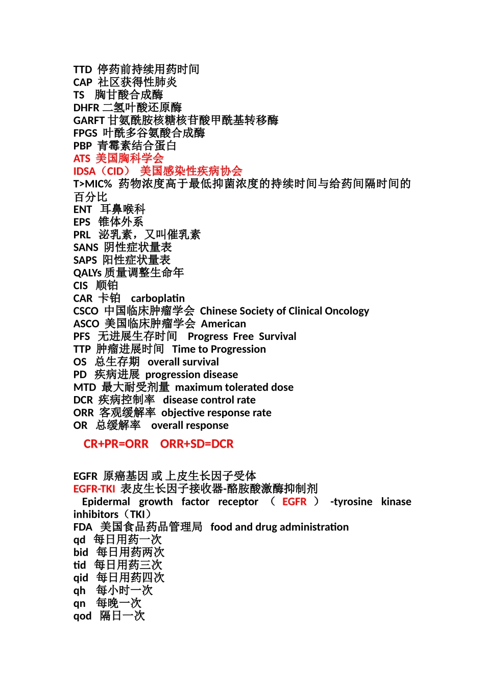 医药疾病常见英文缩写_第1页