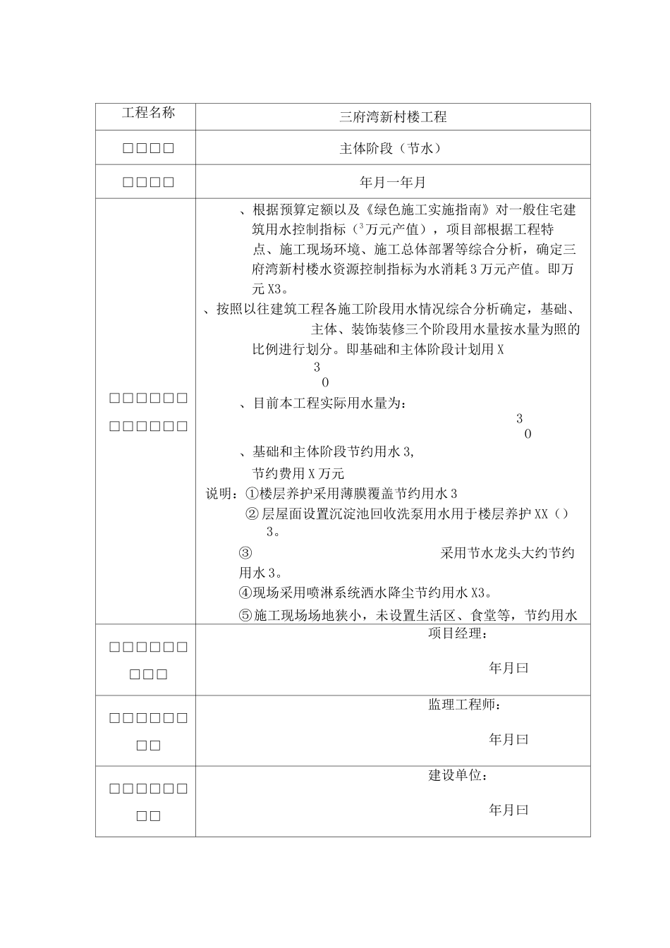 绿色施工实施经济效益证明(装修阶段)_第2页