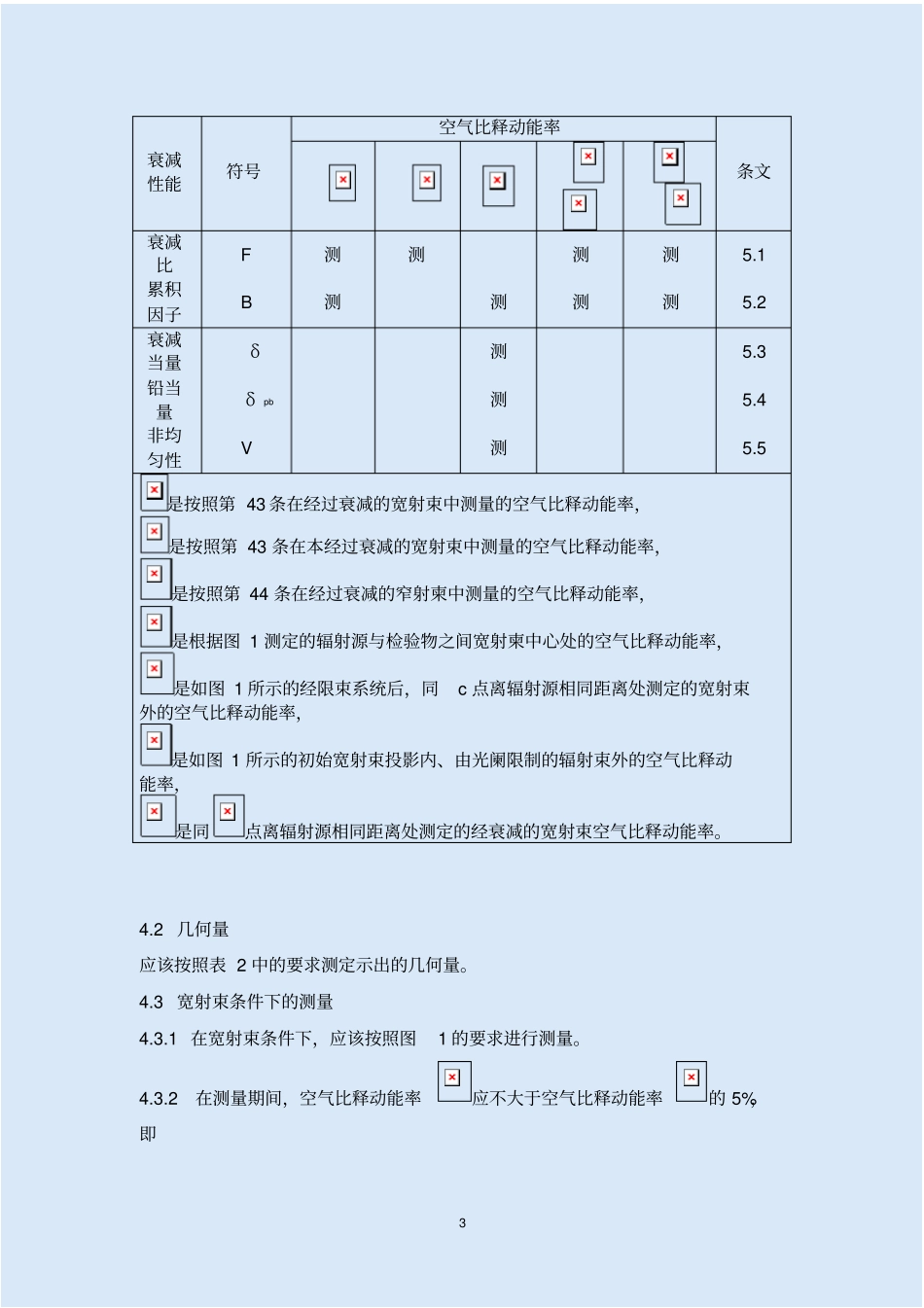 X射线防护材料衰减性能的测定资料_第3页
