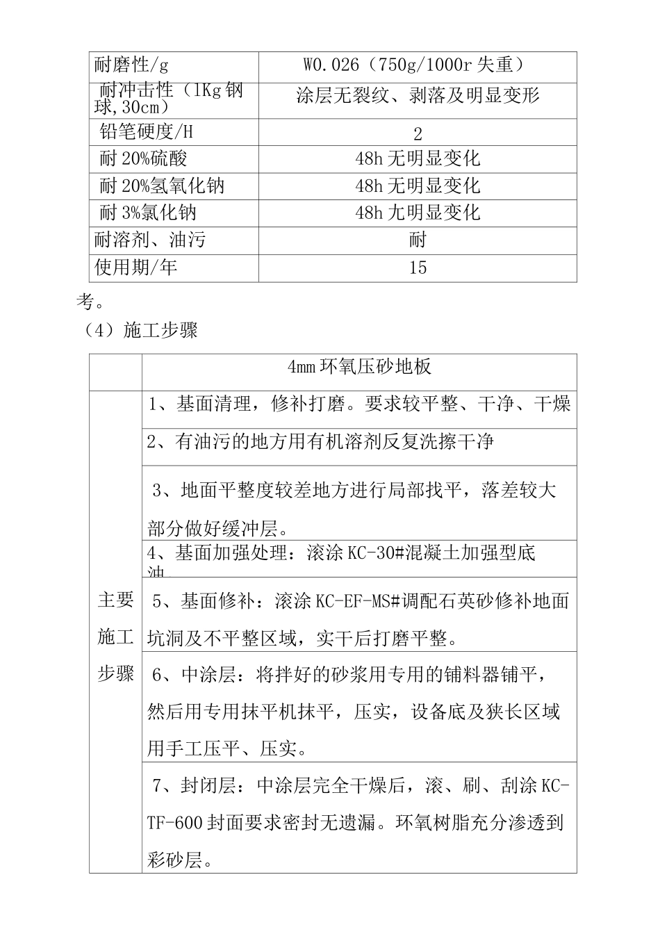 环氧树脂地坪施工技术方案_第3页