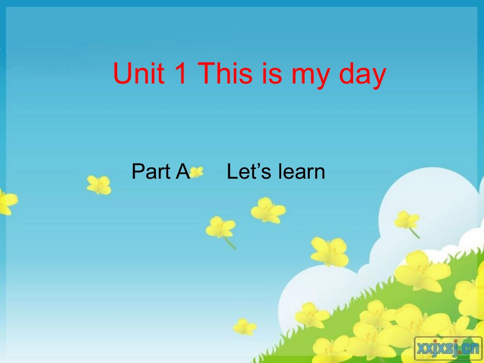 PEP五年级英语下册第一单元第一课时课件_第1页