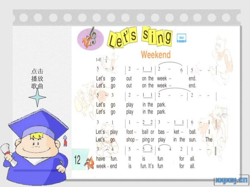 PEP五年级英语下册第一单元第一课时课件_第3页