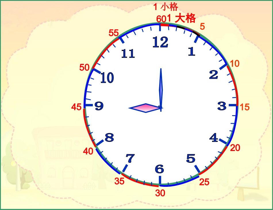 苏教版二年级下册认识时分_第3页