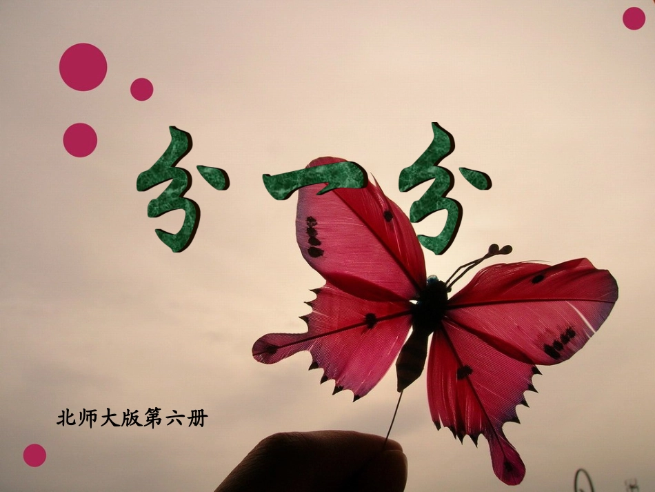 北师大版三下《分一分》PPT_第1页