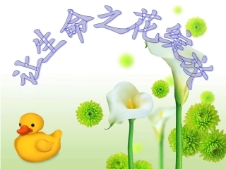 马山双中第三课第三框让生命之花绽放