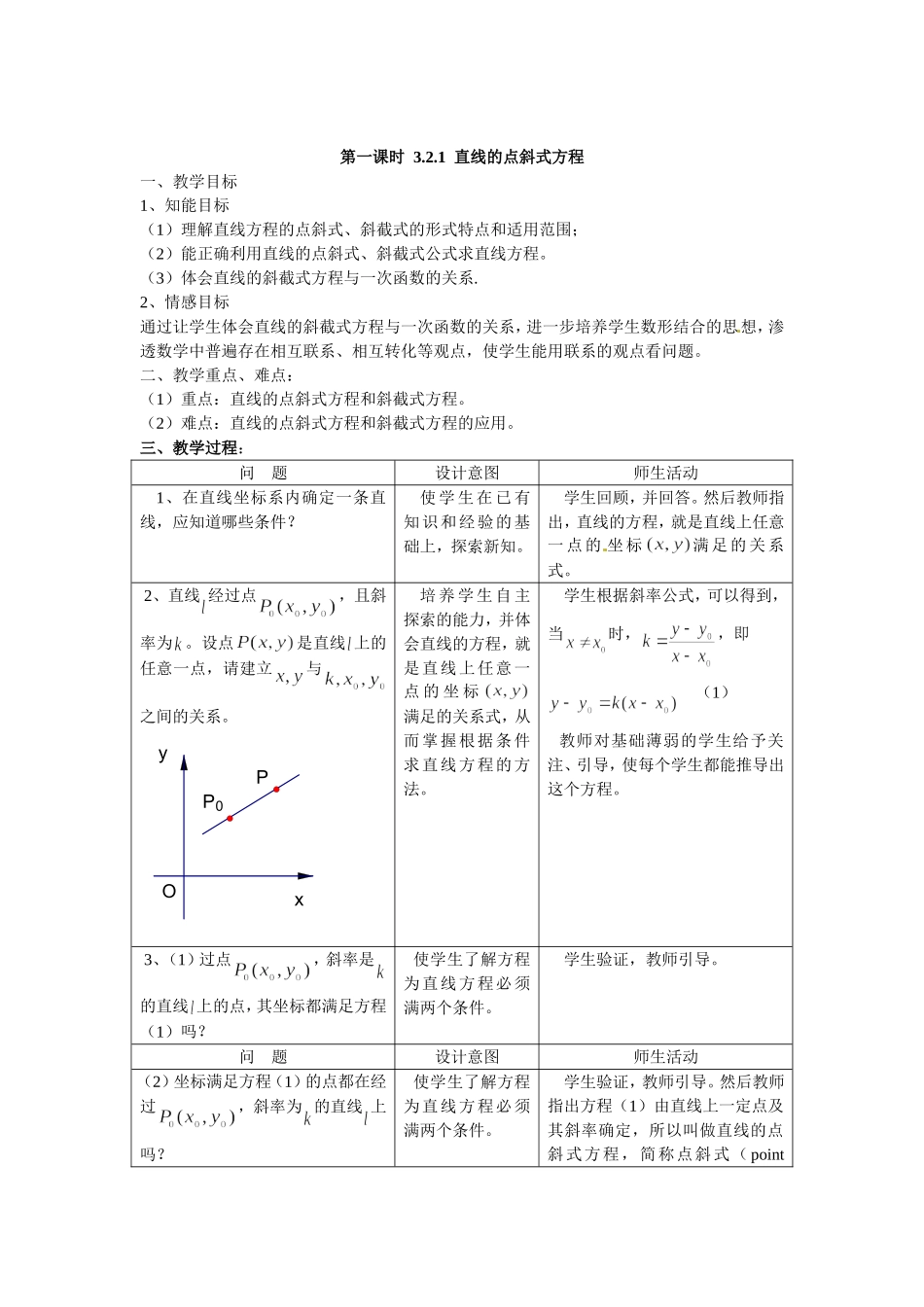 直线方程教案_第1页