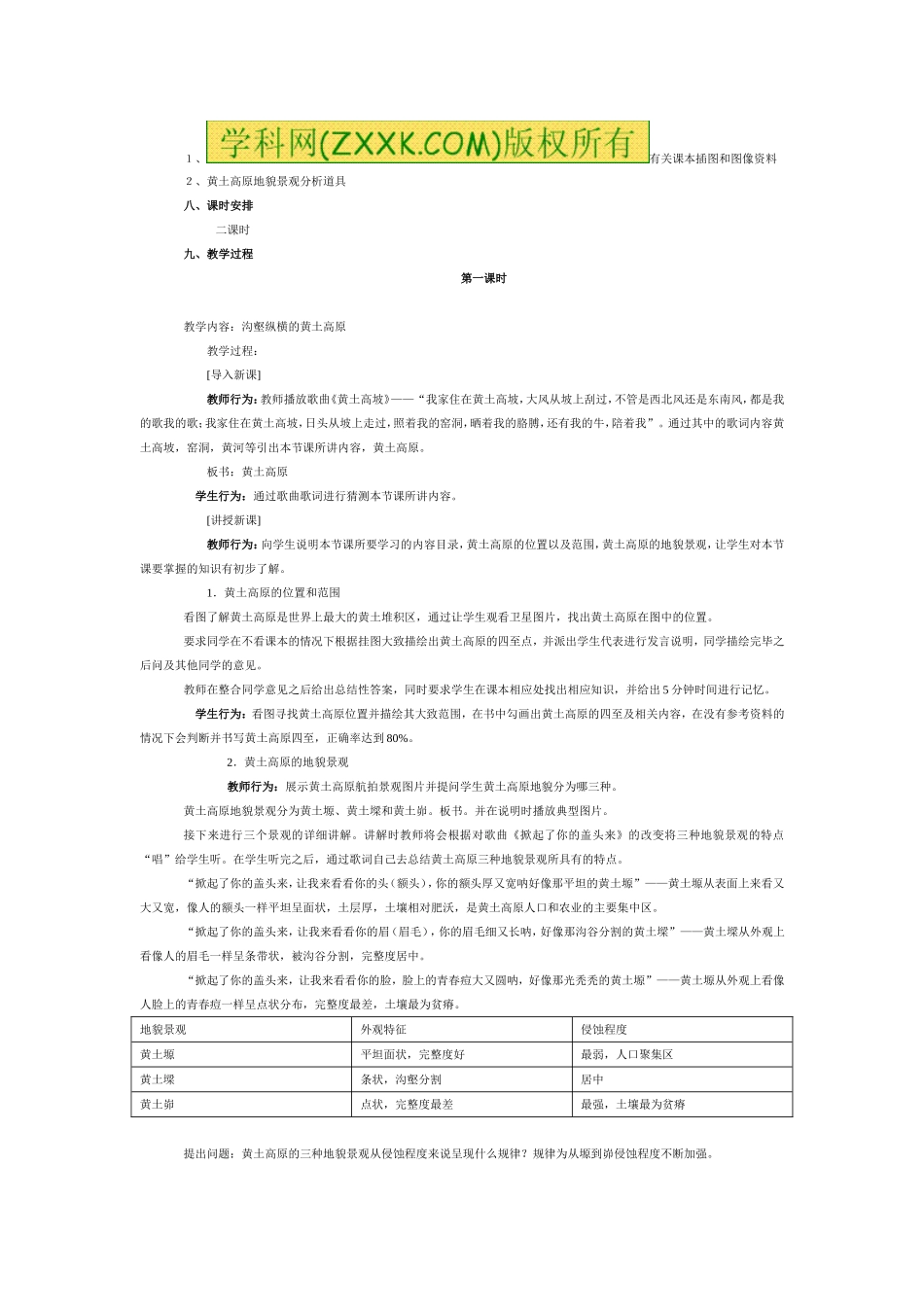 黄土高原教学设计_第2页