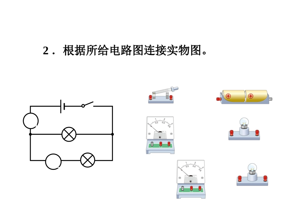 探究串联和并联电路电流特点课件_第3页