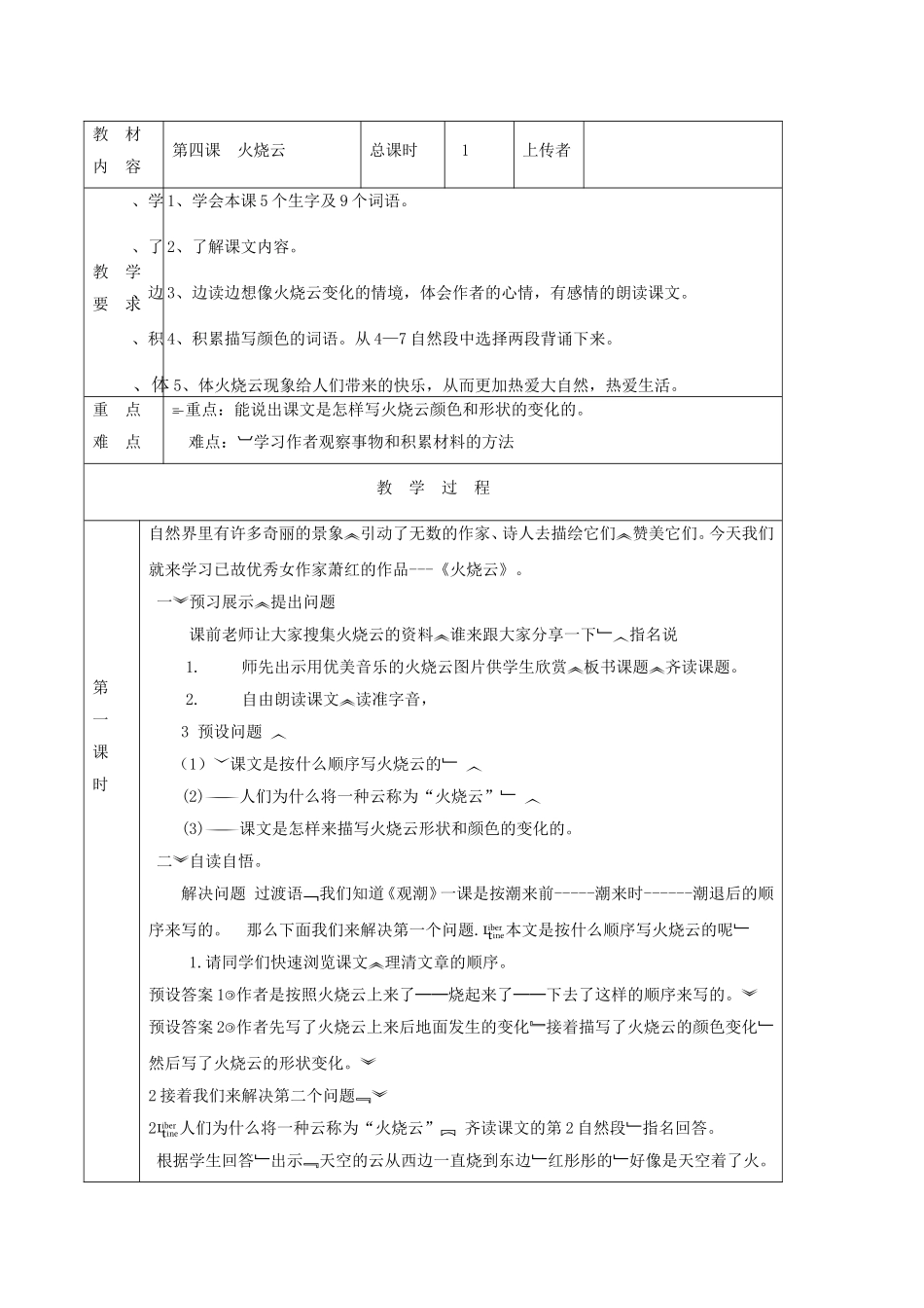 第四课火烧云_第1页