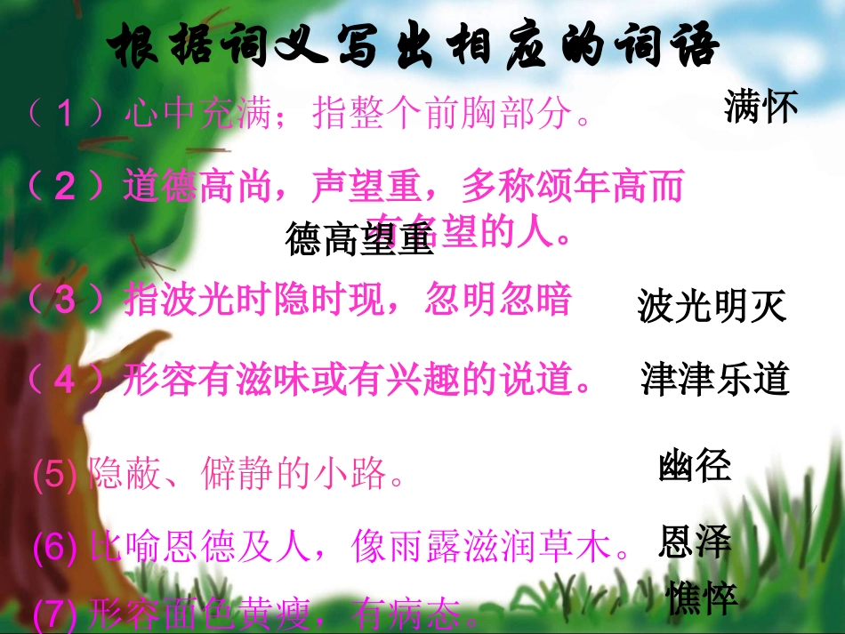 柞岗镇中学王晓莉——《山中访友》课件_第2页